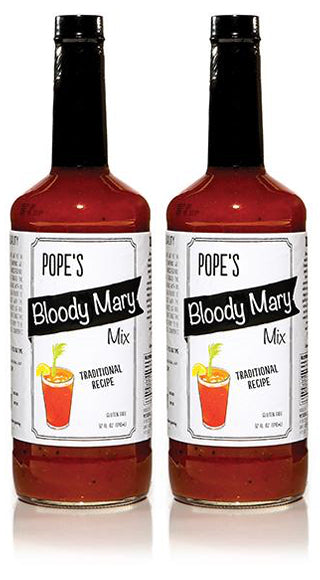 2 Pack - Pope's Bloody Mary Traditional - 32 oz