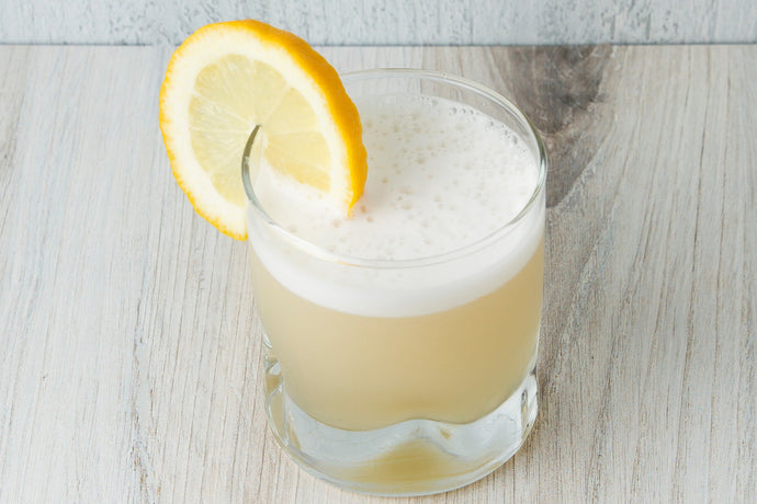 Lavender Pisco Sour