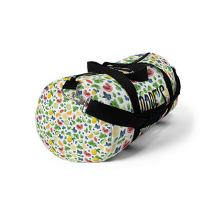 Vibrant Fruit Print Duffel Bag - Perfect for Travel and Gym