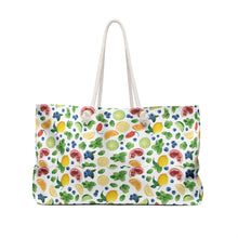 Load image into Gallery viewer, Colorful Cocktail Weekender Bag - Perfect for Parties &amp; Travel
