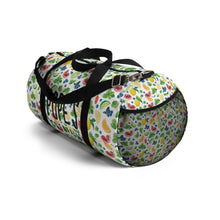 Load image into Gallery viewer, Vibrant Fruit Print Duffel Bag - Perfect for Travel and Gym
