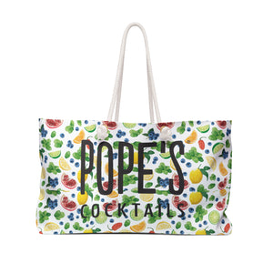 Colorful Cocktail Weekender Bag - Perfect for Parties & Travel