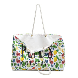 Colorful Cocktail Weekender Bag - Perfect for Parties & Travel