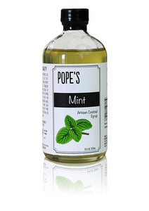 Pope's Mint Syrup